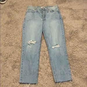 Classic straight madewell jeans